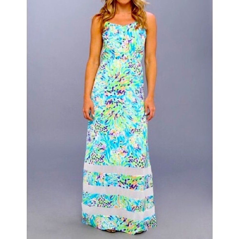 Lilly Pulitzer Deanna Spaghetti Strap Maxi Dress